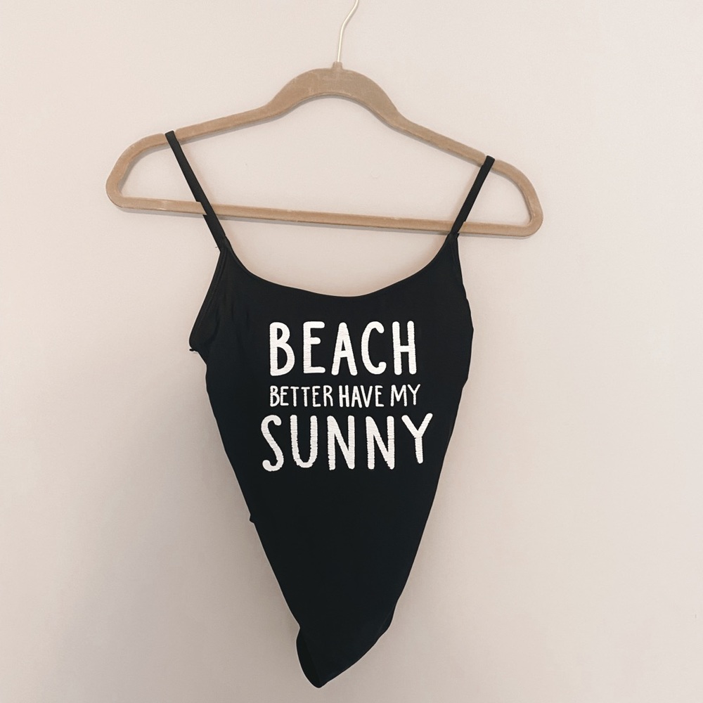 Beach Better Have My Sunny Swimsuit 🤍